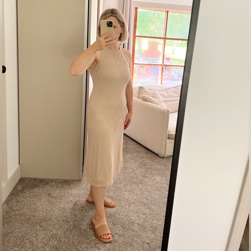 ANNE KLEIN midi dress